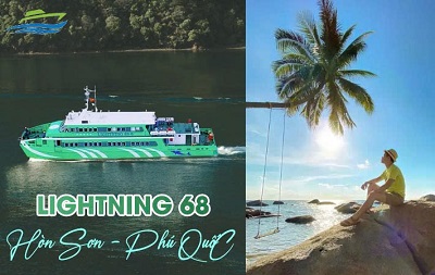 Tàu Lightning Đi Hòn Sơn - Phú Quốc
